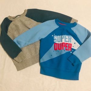 Boys 2T/3T Cat & Jack Sweatshirts, Lot of 2